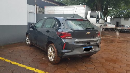 Carro utilizado em assalto na BR-369 é apreendido