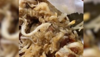 Imagem referente a Lanche repleto de larvas é servido em universidade de Cascavel; cantina diz que vai cancelar contrato com fornecedor