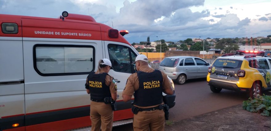 Homem tenta suicídio no viaduto da Rua Jacarezinho e é salvo pelas equipes de resgate