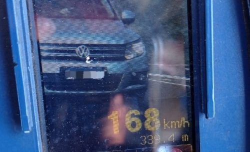 PRF flagra veículo trafegando a 168km/h na BR-277