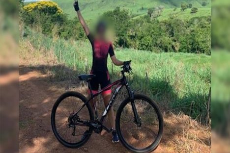 Bicicleta Oggi preta e rosa foi furtada em Cascavel