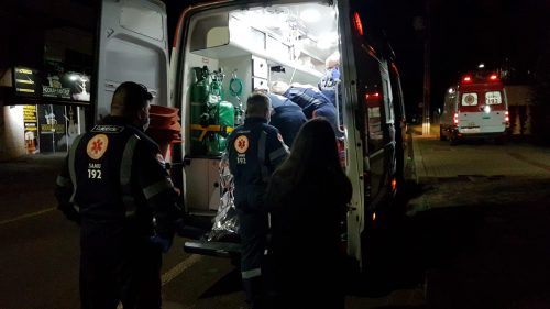 Bombeiros são chamados para abrir imóvel e homem é atendido pelo Samu