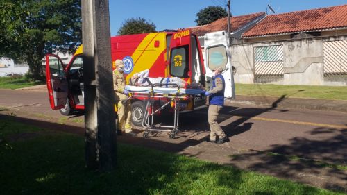 Idosa fica ferida ao sofrer queda em residência no Maria Luiza