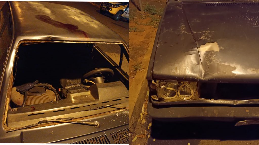 Ciclista de 13 anos de idade sofre múltiplas fraturas ao ser atropelado na PR-490