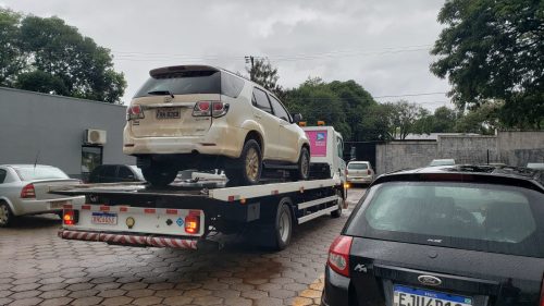 Proprietário de SW4 furtada em São Paulo vem à Cascavel para buscar o veículo