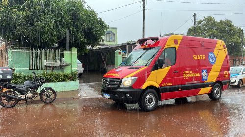 Homem escorrega e bate a cabeça no Bairro São Cristóvão