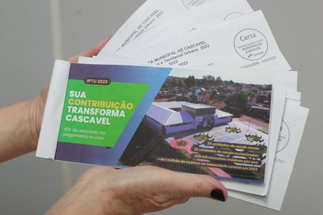 Prepare o bolso! carnês de IPTU começam a ser distribuídos em Cascavel