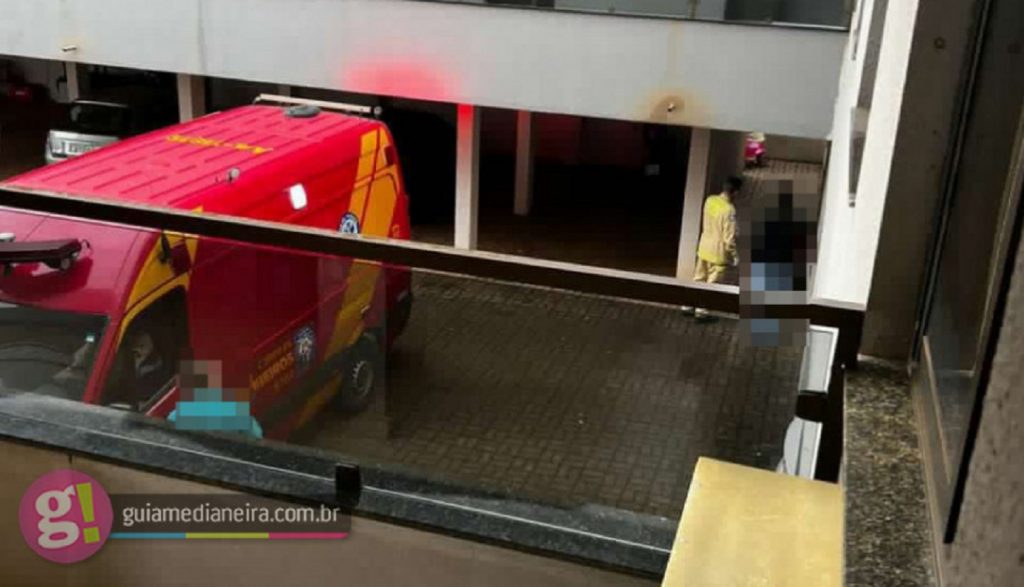 Mulher é socorrida após ser esfaqueada durante desentendimento familiar em Medianeira
