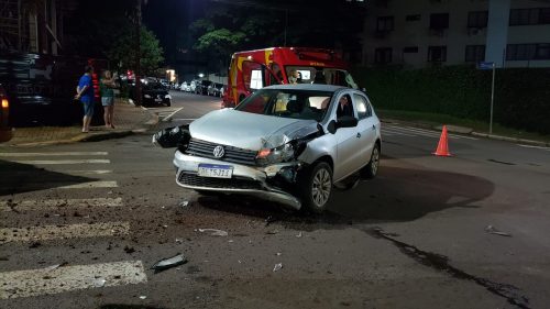 Colisão entre Gol e Frontier é registrada no Centro