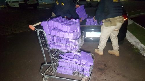 Homem é detido com mais de 100 kg de maconha