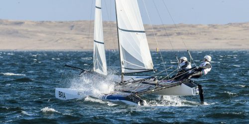 Imagem referente a Brasil define equipes das classes 49er e Nacra para o Pan de Santiago