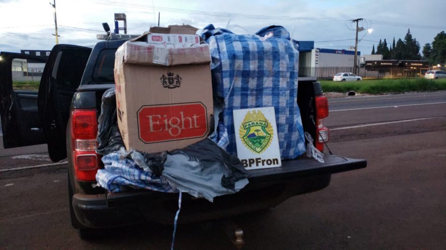 BPFron realiza apreensão de cigarros em operação na BR-277