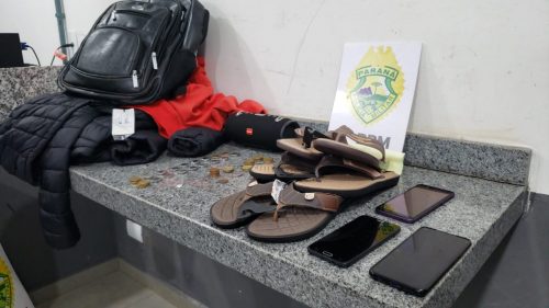 Homem furta loja, cai durante a fuga e acaba detido em Ibema