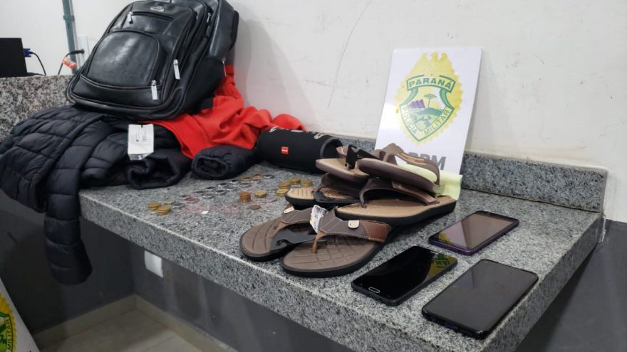 Homem furta loja, cai durante a fuga e acaba detido em Ibema