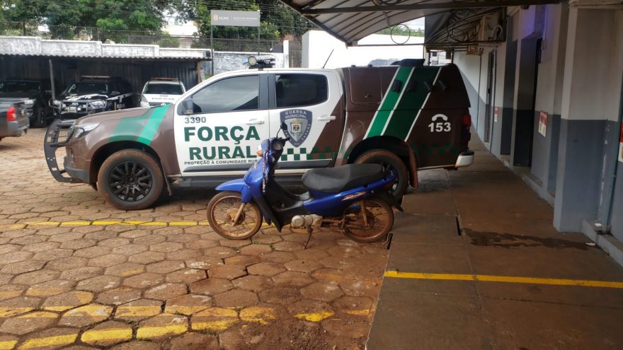 Moto adulterada é apreendida pela Guarda Municipal