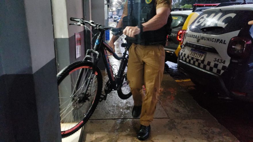 Bicicleta é recuperada no Cascavel Velho e três são levados à 15ª SDP