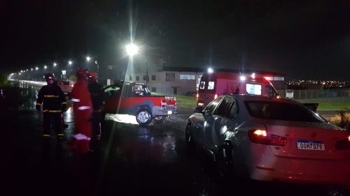 Cinco pessoas ficam feridas em acidente na BR-369 em Cascavel