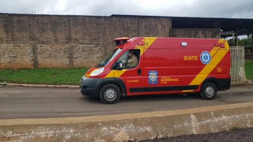 Homem fica ferido ao sofrer queda em empresa nas margens da BR-277