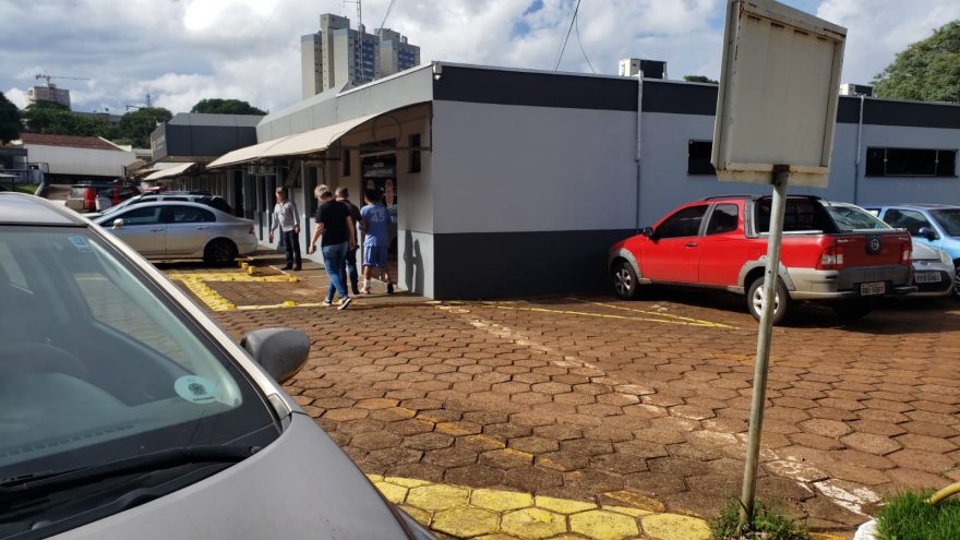 Detido presta depoimento na Delegacia de Cascavel