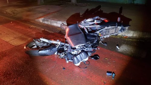 Operação Anjo da Guarda: homem tenta fugir da PM, sofre acidente e acaba preso no Santa Cruz