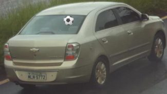 Guarda Municipal divulga foto de veículo usado em assalto a hotel