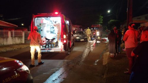 Duas pessoas ficam feridas em grave acidente de trânsito no Interlagos
