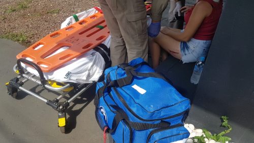 Motociclista fica ferida em acidente de trânsito no Pacaembu
