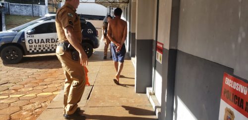 Rapaz é detido após ameaçar a própria mãe