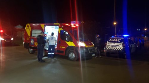 Homem esfaqueado na barriga é socorrido no Interlagos