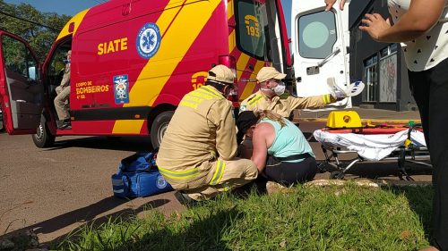 Mulher de 55 anos sofre queda durante caminhada em Cascavel