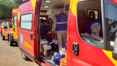Jovem de 23 anos é socorrida pelo Siate no Centro