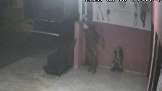 Câmera registra furto de fios no Brasmadeira