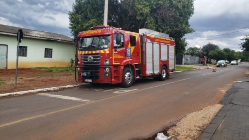 Pitbull solto mobiliza Corpo de Bombeiros no bairro Brasília