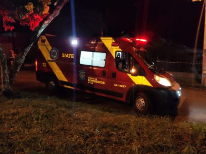 Siate é mobilizado para atender vítima de ferimento por objeto cortante no Brasmadeira