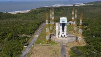 Foguete sul-coreano é lançado a partir da Base de Alcântara Foguete sul-coreano é lançado a partir da Base de Alcântara