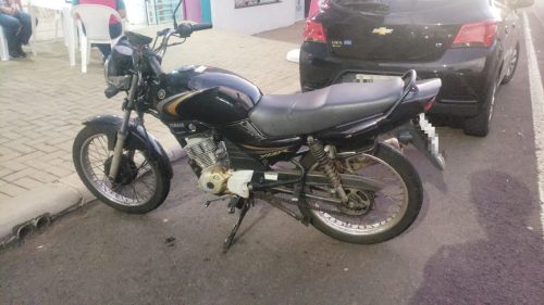 Motociclista fica ferido em acidente de trânsito na Rua Cuiabá