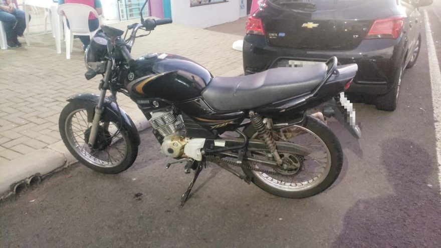 Motociclista fica ferido em acidente de trânsito na Rua Cuiabá
