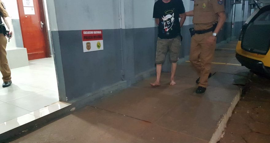 Homem é detido após ameaçar esposa em Cascavel