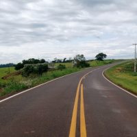 DER/PR reforça sinalização de rodovia entre Usina de Salto Osório e São Jorge d’Oeste