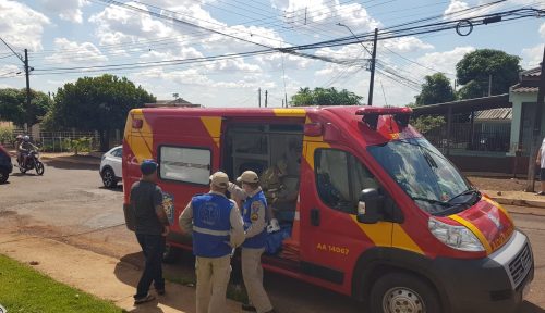 Mulheres ficam feridas em acidente na Rua Maracaí