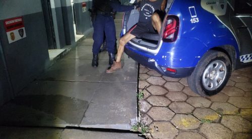 GM prende homem por violência doméstica
