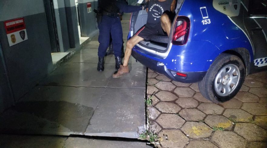 GM prende homem por violência doméstica