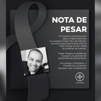 Imagem referente a Consamu divulga nota de pesar e lamenta morte de Diego Silva de Oliveira