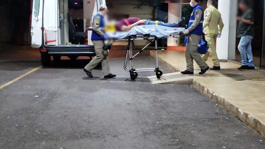Siate atende homem ferido em hotel no centro da cidade
