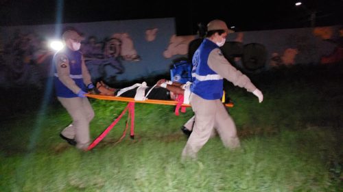Homem é agredido a pedradas no bairro Interlagos