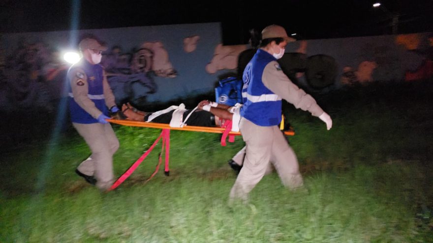 Homem é agredido a pedradas no bairro Interlagos