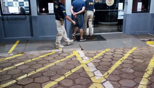 Condutor é detido pela PRF com Hyundai Creta furtado, na BR-277
