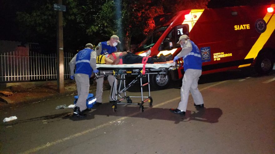 Homem de 50 anos fica em estado grave ao ser atropelado no bairro Floresta