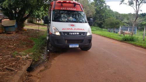 Samu e GM são mobilizados no Periolo para atender homem que estaria agressivo