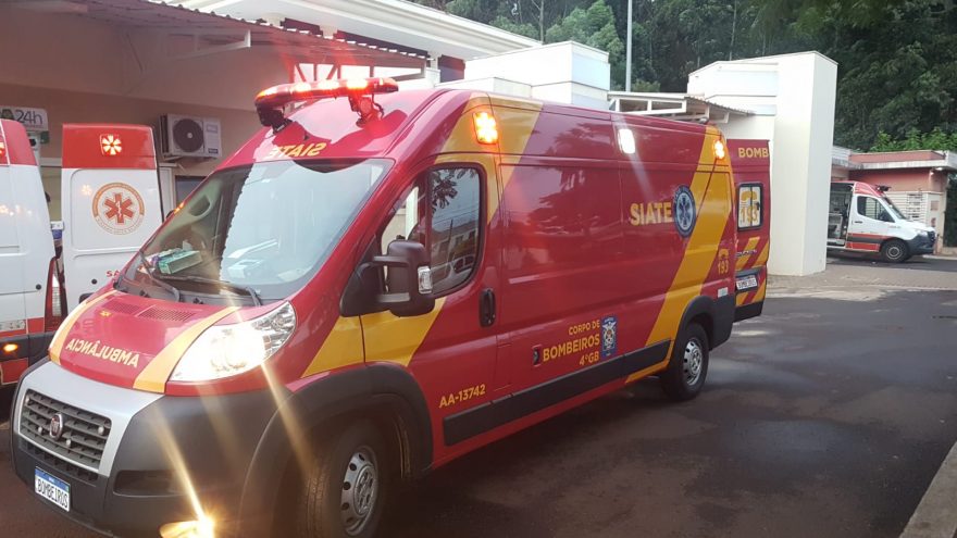 Homem fica ferido após sofrer queda na rua Panamá